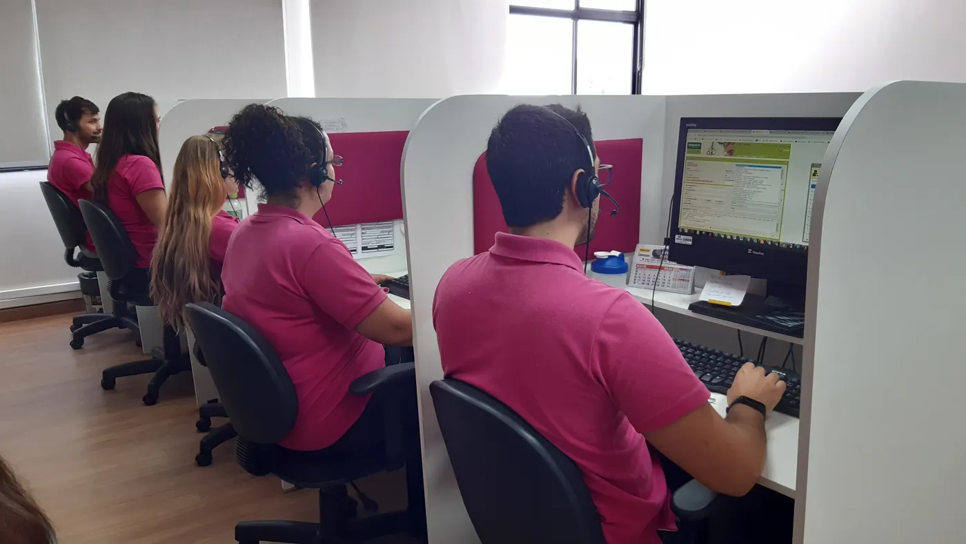 Sala de atendimento da Estrutura Dinâmica